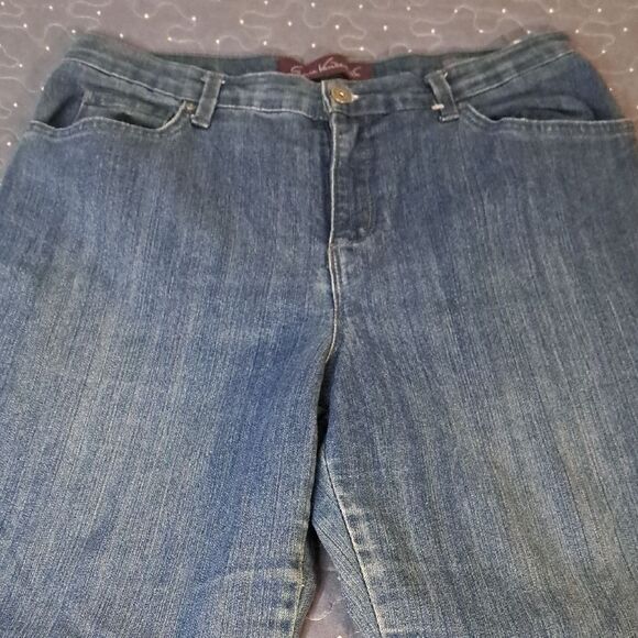 Gloria Vanderbilt Amanda Women's Blue Jeans size 12 - Picture 1 of 6